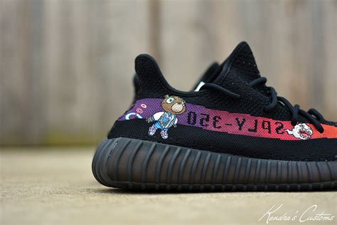 Adidas Yeezy Boost 350 V2 Graduation Custom By Kendras Customs