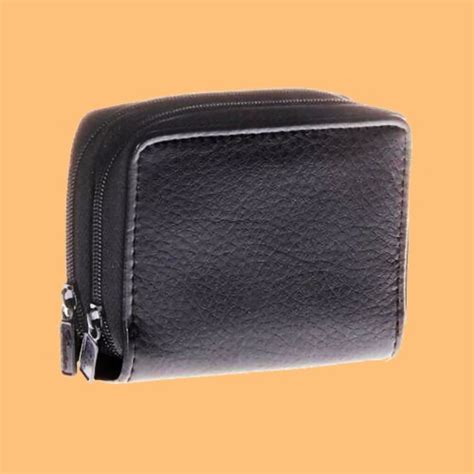 As Seen On Tv Accordion Cardholder Wallet Faux Leather 5 Card Pocket