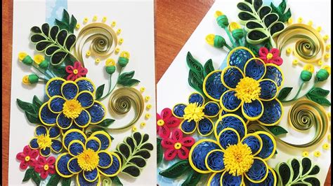 Diy Paper Quilling Card Beautiful Paper Quilling Greeting Card How