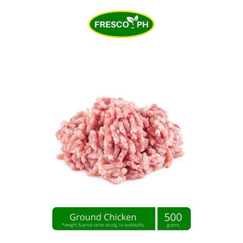 Buy Ground Chicken 500g At Frescoph Now