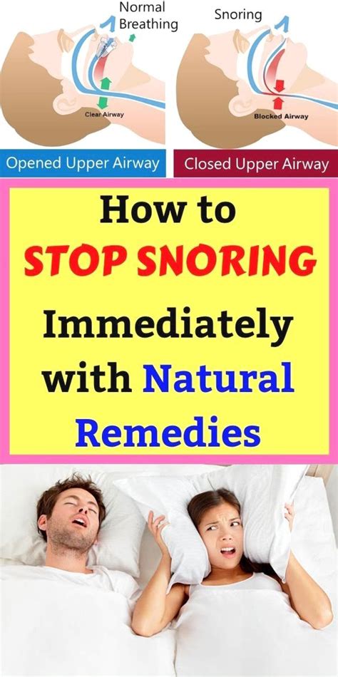 remedies  stop snoring healthy lifestyle