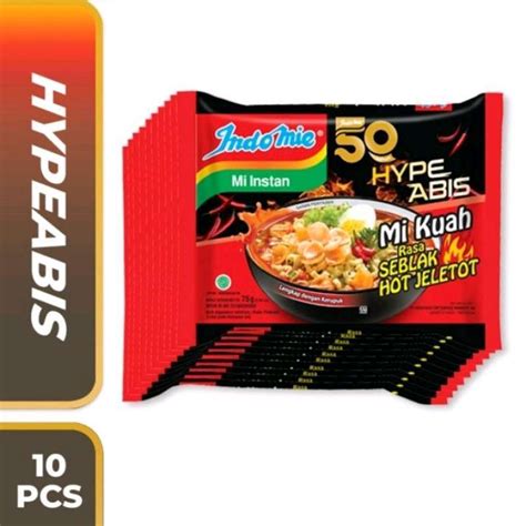 Jual Indomie Hypeabis Mi Kuah Rasa Seblak Hot Jeletot Paket Pcs Di Seller Maju Martku Duri