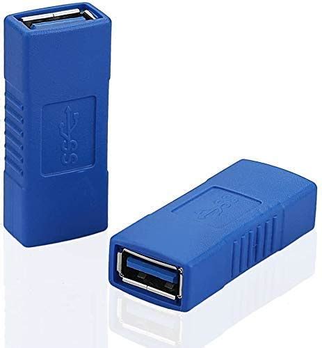 Cablesetc Superspeed Usb 3 0 Coupler Adapter Type A Female To Female Bridge Extension Connector