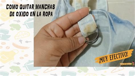 Top 76 Imagen Como Eliminar Manchas De Oxido En Ropa De Color