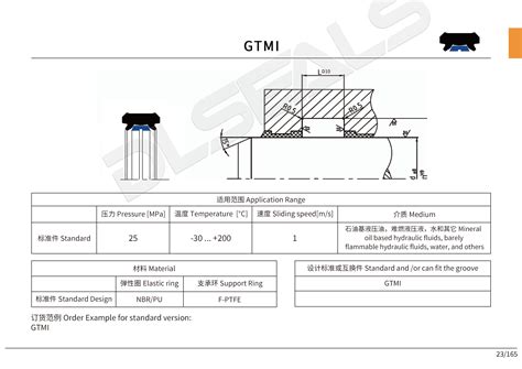 活塞杆密封 Gtmi 轴用密封 产品 广东德龙密封科技有限公司