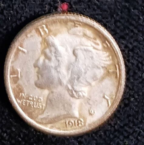 P Mercury Dime Restrike Tribute Token Etsy