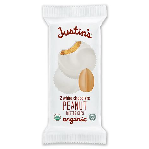 White Chocolate Peanut Butter Cups JUSTIN S Products