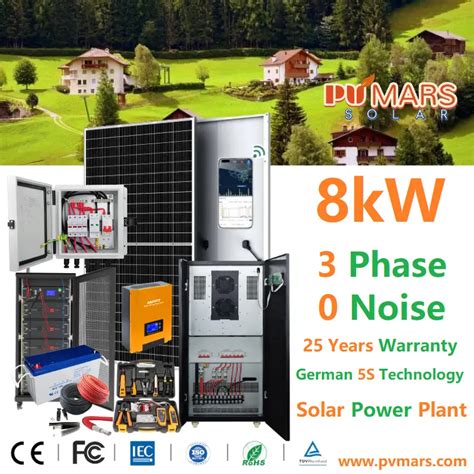 kva kw  phase solar power plant price
