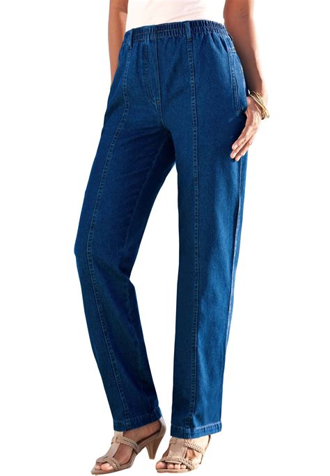 elastic waist jeans for women