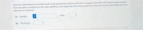 Solved In A Vacuum Two Particles Have Charges Of Q1 And Q2