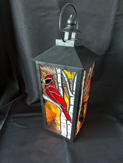 Perched For Fall Lantern Delphi Artist Gallery