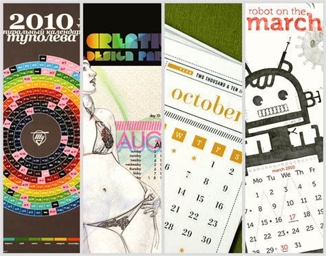 Creative Calendar Designs