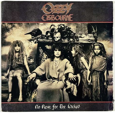 Ozzy Osbourne No Rest For The Wicked” 1988 Carrollton Pressing Vinyl