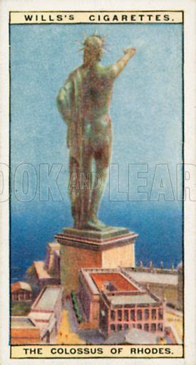 The Colossus Of Rhodes Stock Image Look And Learn