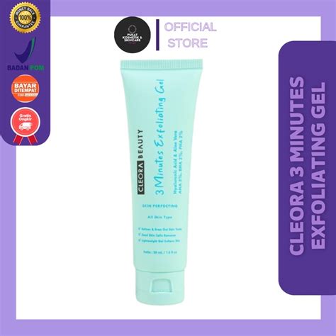 Jual Ready Stock Cleora Minutes Exfoliating Exfo Gel Face Peeling