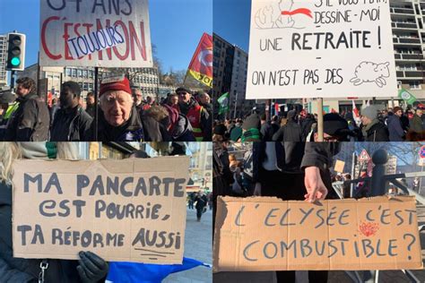 Manif du 7 février à Lille top 10 des pancartes les plus marquantes