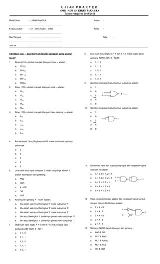 Ujian Praktek Pdf