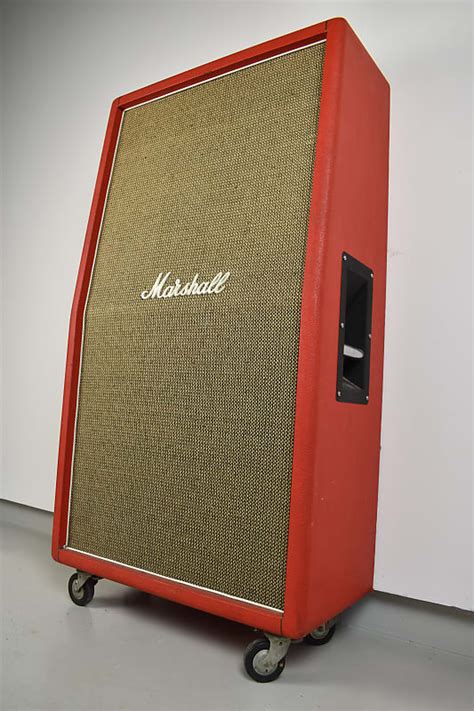 Red Marshall 2032 4x12 Vintage Celestion Greenback G12m Reverb