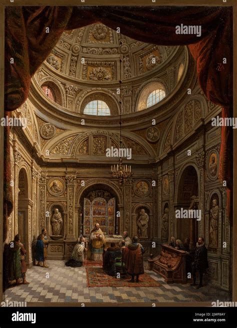 Sigismund S Chapel Zaleski Marcin Painter Stock Photo