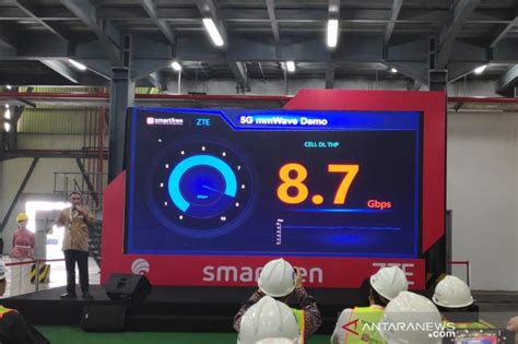 Smartfren Uji Coba Jaringan G Kecepatannya Tembus Gbps Antara News