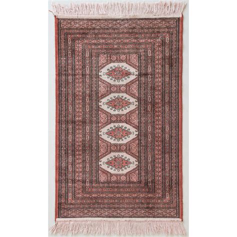 Red Persian Style Rug The Hoarde Vintage