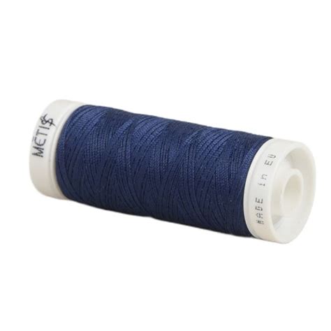 Bobine fil polyester 200m Oeko Tex fabriqué en Europe bleu océan