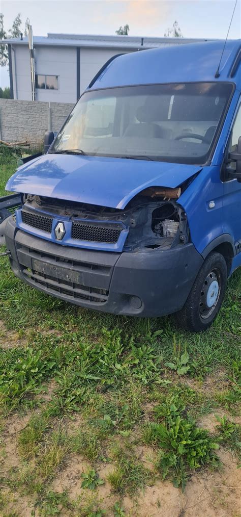 Renault Master Ii Kompletny Przod Dci Rok Maska Zderzak Pas