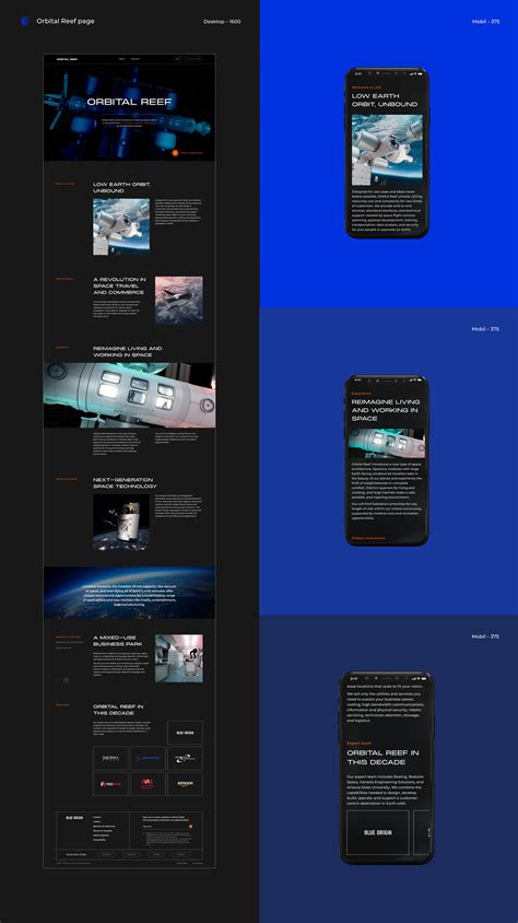 BLUE ORIGIN on Behance