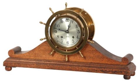 Chelsea Tambour No 1 Ships Bell Mantle Clock Price Guide