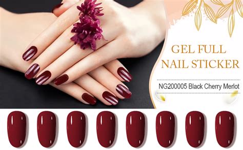 Kalolary Pcs Gel Nagellack Aufkleber Nagelsticker Full Wraps