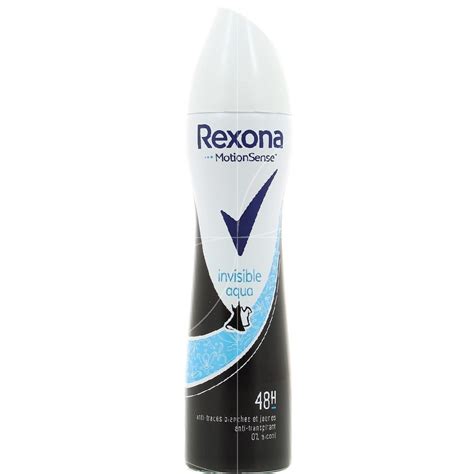 Rexona Déodorant Spray anti transpirant 48h Invisible Aqua 200ml