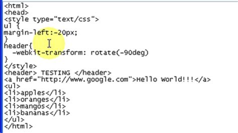 How To Rotate HTML Text 90 Degrees HTML CSS More YouTube