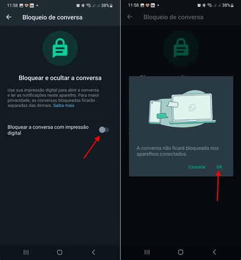 Como Colocar Senha Em Conversas Do WhatsApp Biometria