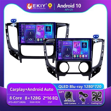 EKIY T900 For Mitsubishi L200 5 2015 2019 Car Radio Multimedia System