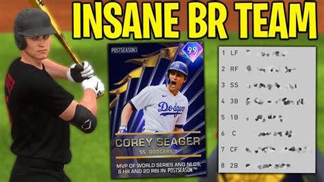 I DRAFTED THE BEST BR TEAM AND DID THIS MLB The Show 20 Battle