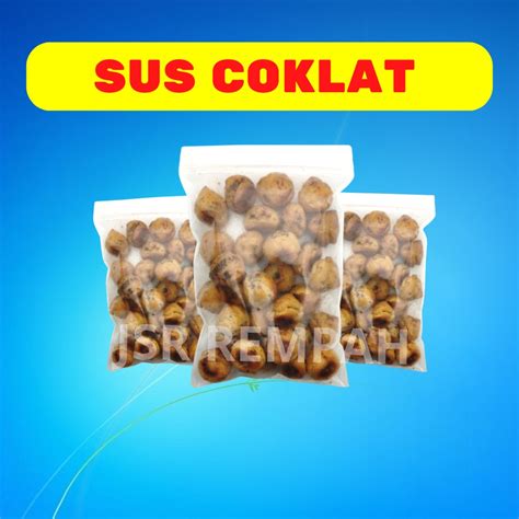 Jual Jsr Rempah Sus Coklat Kue Soes Coklat Kering 60 Gram Shopee