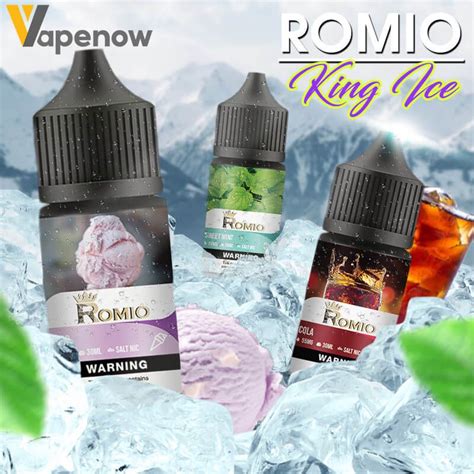 Tinh D U Vape Romio King Ice Salt Nic Nho Gi R Ch Nh H Ng Gi R