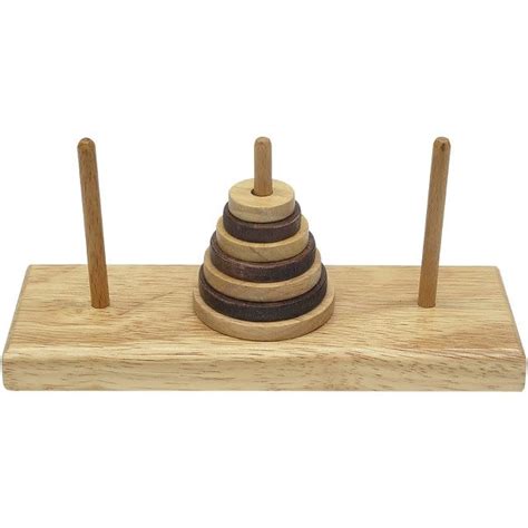 Tower Of Hanoi Wooden Puzzle Owls Hollow Toys And Games