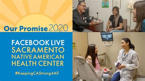 Live With The Sacramento Native American Health Center Youtube