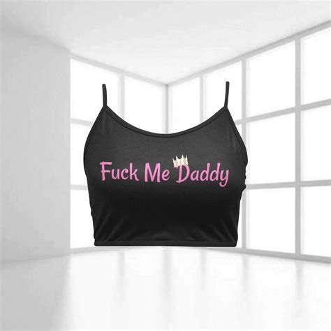 Sexy Ddlg Crop Top Good Girl Top Yes Daddy Clothing Naughty Etsy