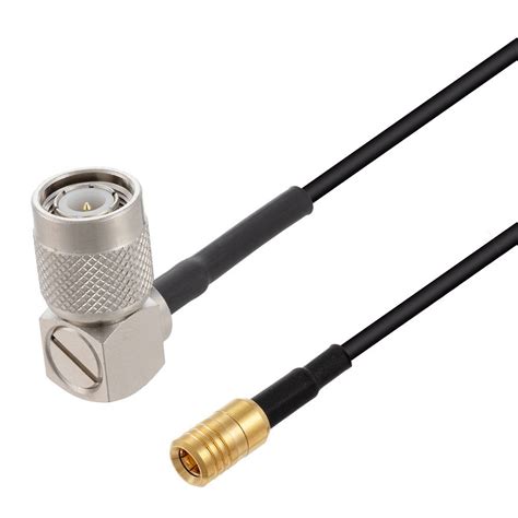 Low Loss RA TNC Male To SMB Plug Cable LMR 100A UF Coax In 100 Cm