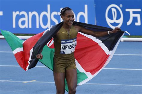 Kipyegon Empress Of The 1 500m Has Improved Her World Record Again