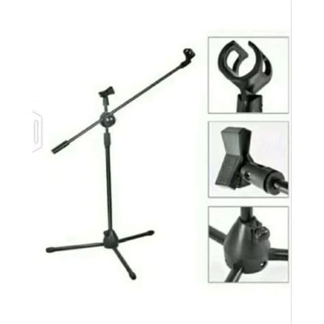 Stand Mic Panjang Lantai Cabang Holder Lazada Indonesia