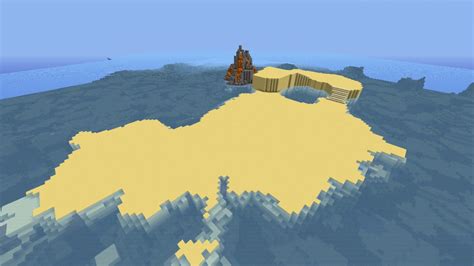 Desert Island Minecraft Map