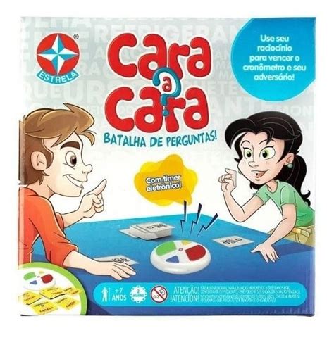 Jogo Cara A Cara Batalha De Perguntas Estrela Game Esportes Divers O