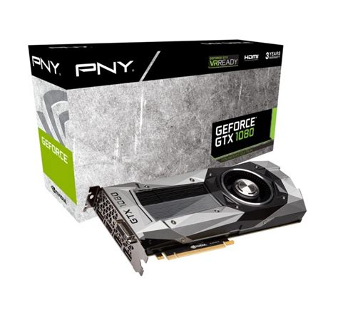 Pny Geforce Gtx 1080 Founders Edition 8gb Gddr5x