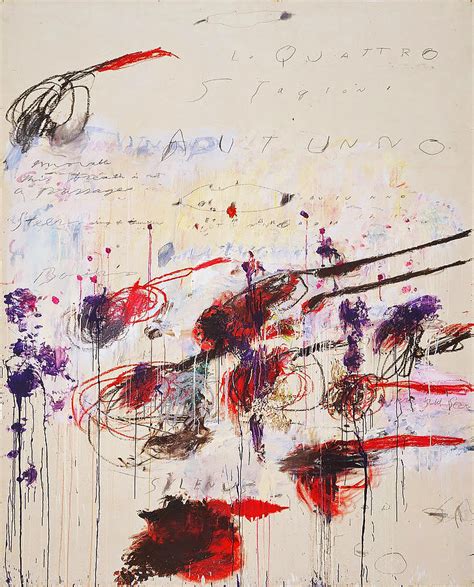 Cy Twombly Painting by Vintage Illustrations - Pixels
