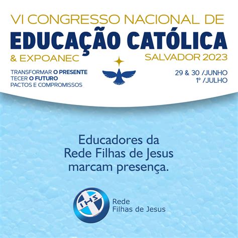 A equipe da Rede Filhas de Jesus está presente no VI Congresso Nacional