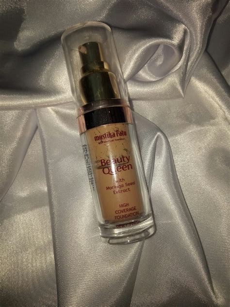 Mustika Ratu Beauty Queen High Coverage Foundation Nude Beige Kesehatan Kecantikan Rias