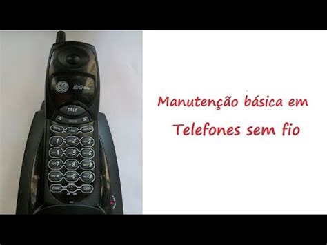 Concerto De Telefone Sem Fio Teclas Falhando E N O Carrega Na Base